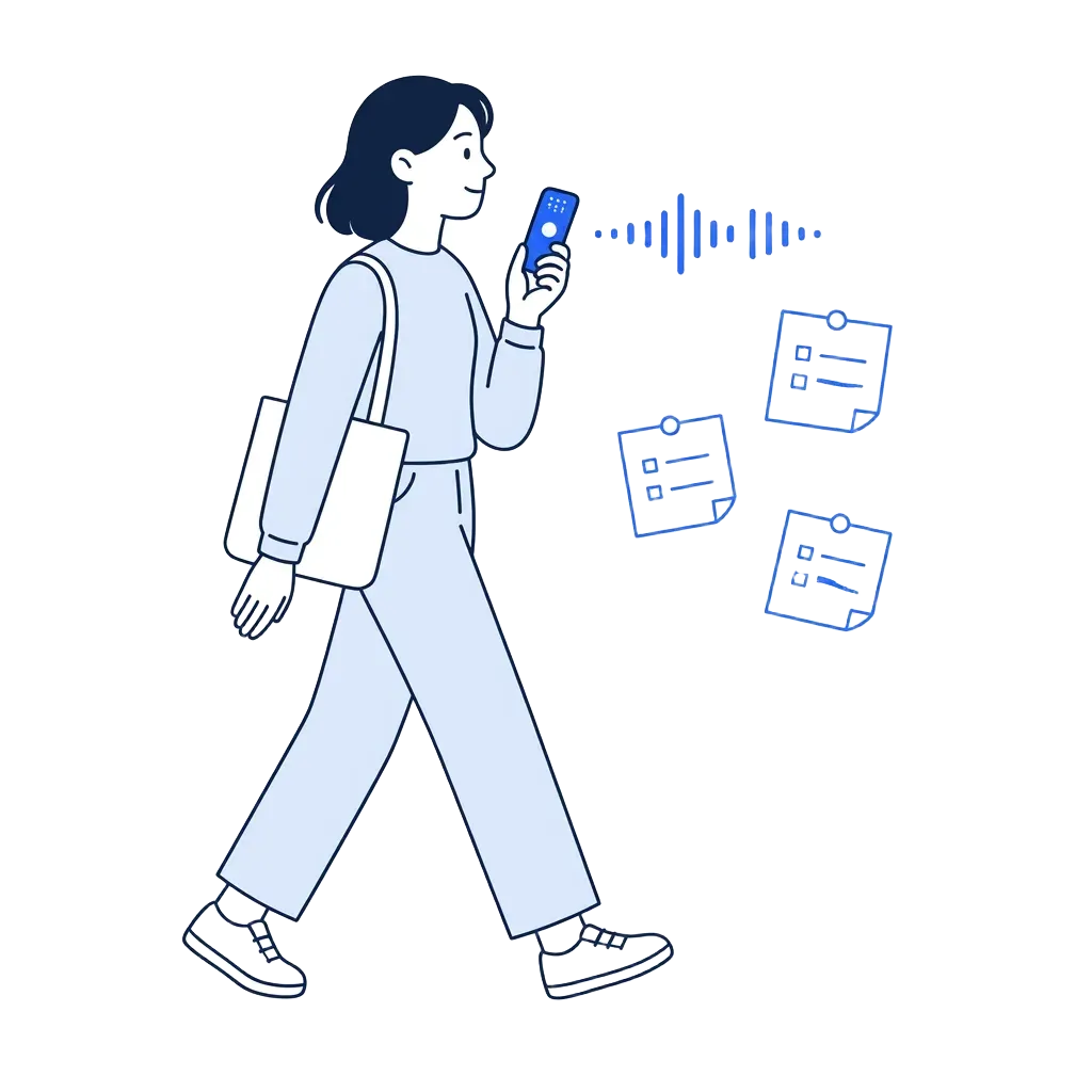 個人使用者以 Truley Sentinel 快速捕捉語音備忘與待辦